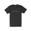 charcoal framed e logo tshirt a